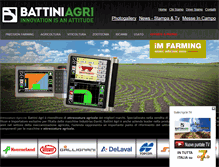 Tablet Screenshot of battiniagri.com